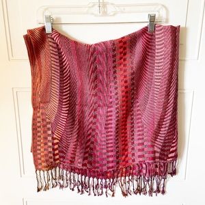 Multi-colored Pashmina Scarf